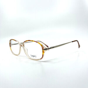 Legacy WP 582 Br Eyeglasses Frames Brown Yellow Full Rim 53-13-130‎ H6459